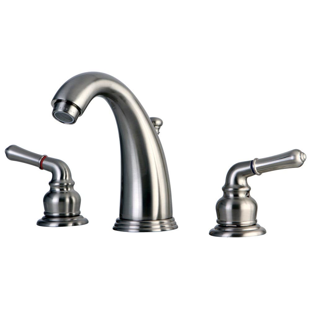 Kingston Brass KB98 Magellan Two Handle 8" to 16" Widespread Lavatory Faucet w/ Retail Pop-up