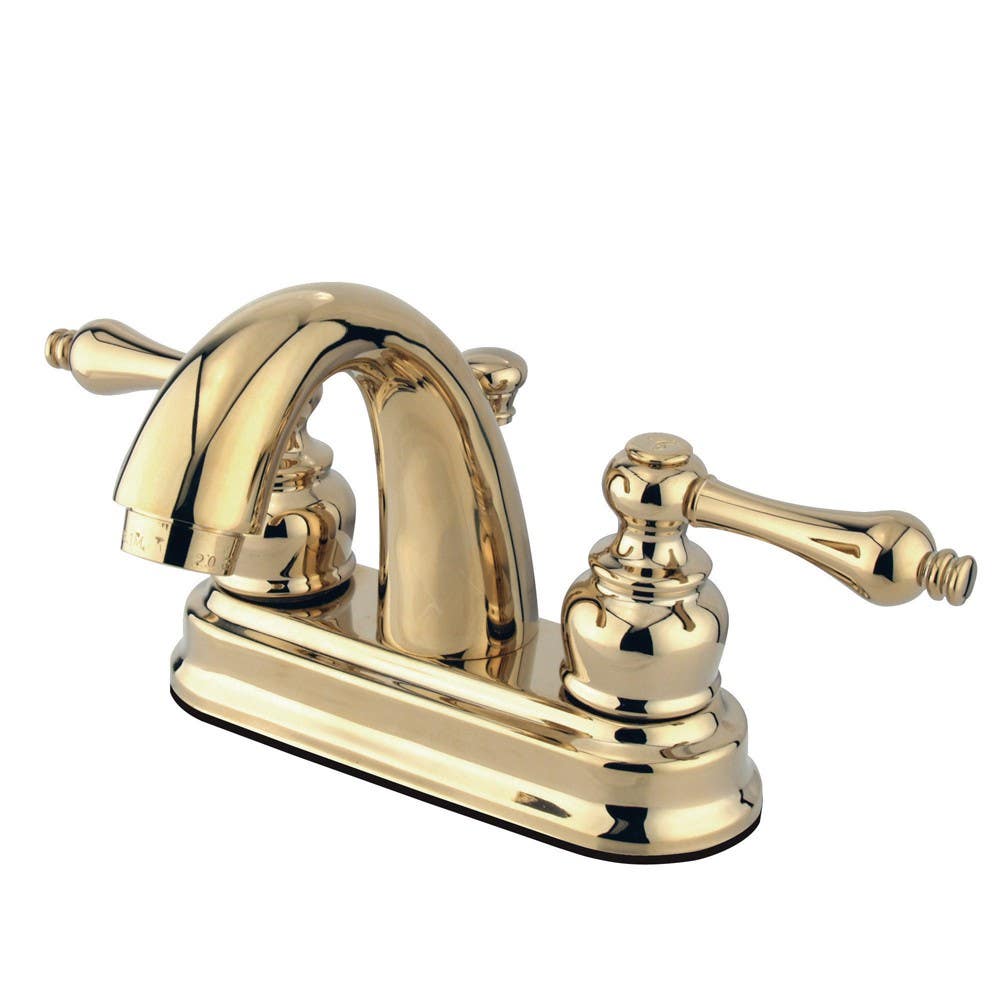 Kingston Brass FB561 Restoration 4-inch centerset Lavatory Faucet w/ AL lever handles