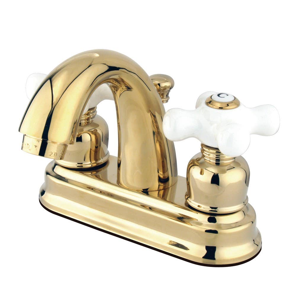 Kingston Brass FB561 Restoration 4-inch centerset Lavatory Faucet w/ PX cross handles