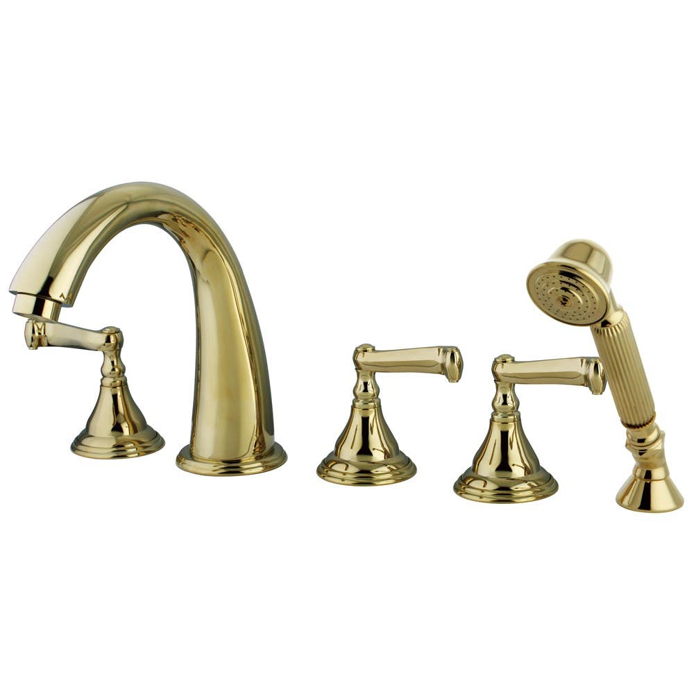 Kingston Brass KS536 Royale Roman Tub Filler w/ Hand & Shower