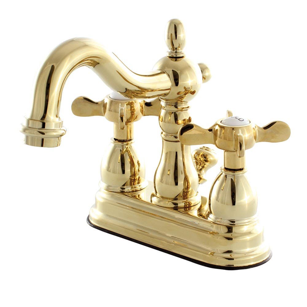 Kingston Brass KB160 4" Centerset Lavatory Faucet with Retail Pop-Up