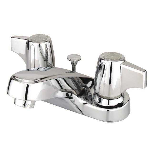 Kingston Brass GKB160 Water Saving Americana Centerset Lavatory Faucet w/ Canopy Handle, Chrome