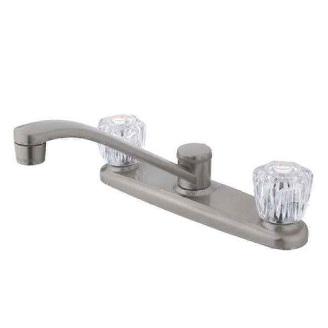 Kingston Brass KB11 Americana Twin Acrylic Handle Kitchen Faucet