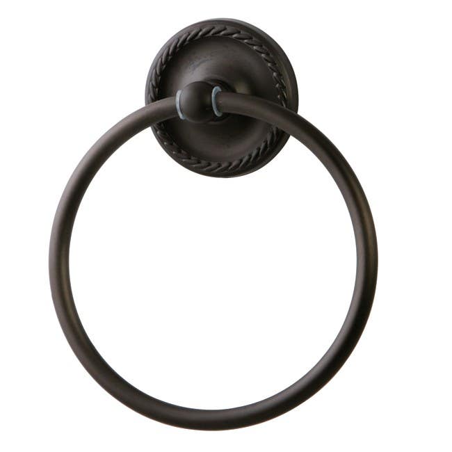 Kingston Brass BA914ORB Laurel 6" Towel Ring, Oil Rubbed Bronze
