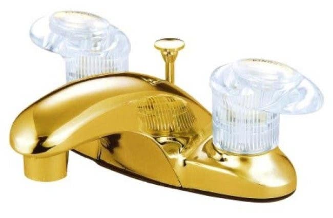Kingston Brass KB615 Legacy Two Handle 4" Centerset Lavatory Faucet w/ Retail Pop-up