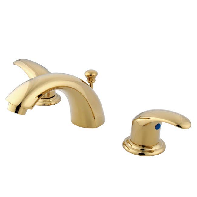 Kingston Brass KB695 Legacy Two Handle 4" to 8" Mini Widespread Lavatory Faucet w/ Retail Pop-up