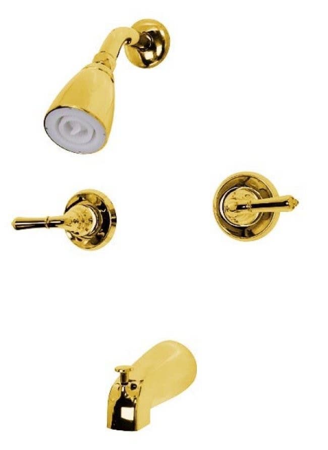 Kingston Brass KB24 Magellan Two Handle Tub & Shower Faucet