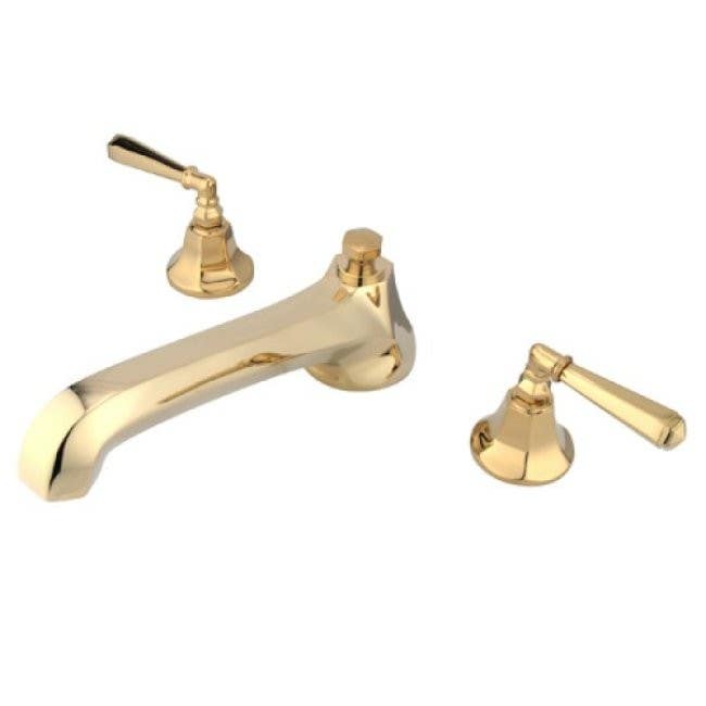 Kingston Brass KS430 Metropolitan Two Handle Roman Tub Filler w/ HL lever handles