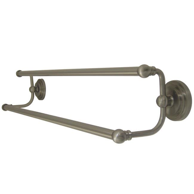 Kingston Brass BA271318 Milano 18" Dual Towel Bar
