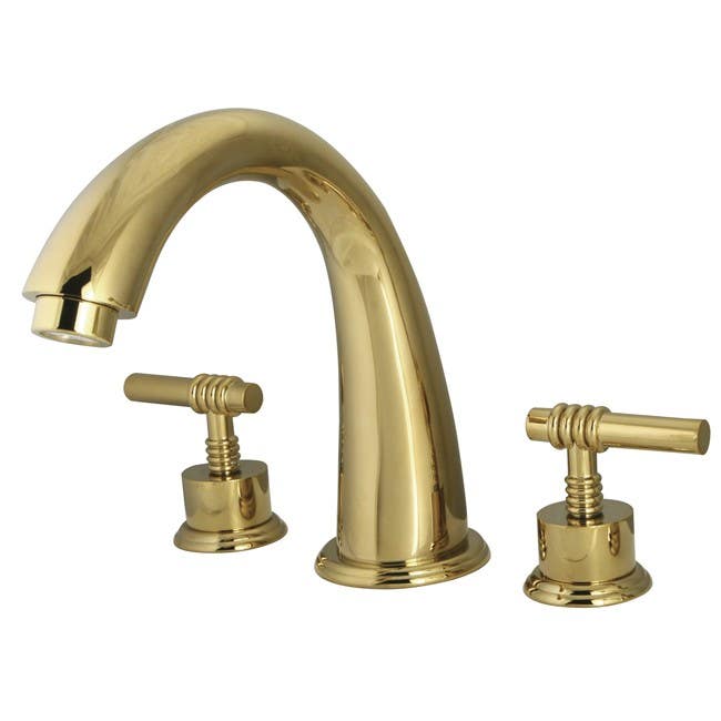 Kingston Brass KS236 Milano Two Handle Roman Tub Filler