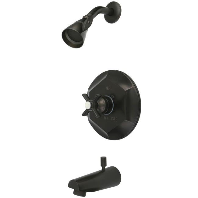 Kingston Brass KB4638ZX Millennium Tub/Shower Faucet, Satin Nickel