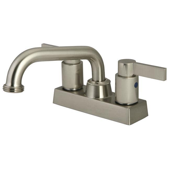 Kingston Brass KB247 NuvoFusion Two Handle 4-inch Centerset Laundry Faucet