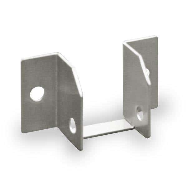 Jacknob 2 Headrail Wall Bracket 1" Crss w/ Stainless Steel Material & Satin Finish
