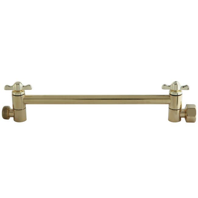 Kingston Brass K153A Plumbing Parts 10" High-Low Adjustable Shower Arm