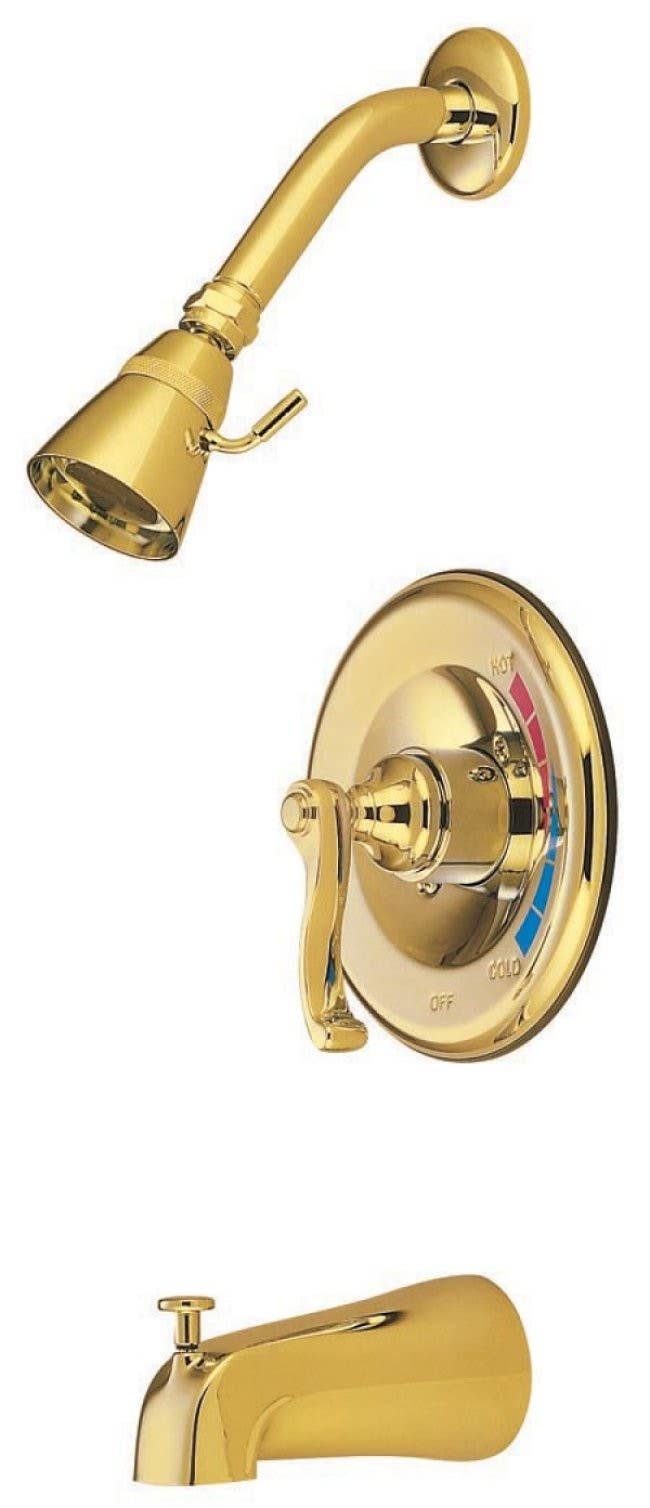 Kingston Brass KB863 Royale Single Handle Tub & Shower Faucet