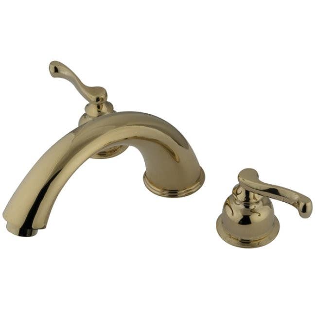 Kingston Brass KS836 Royale Two Handle Roman Tub Filler w/ FL lever handles