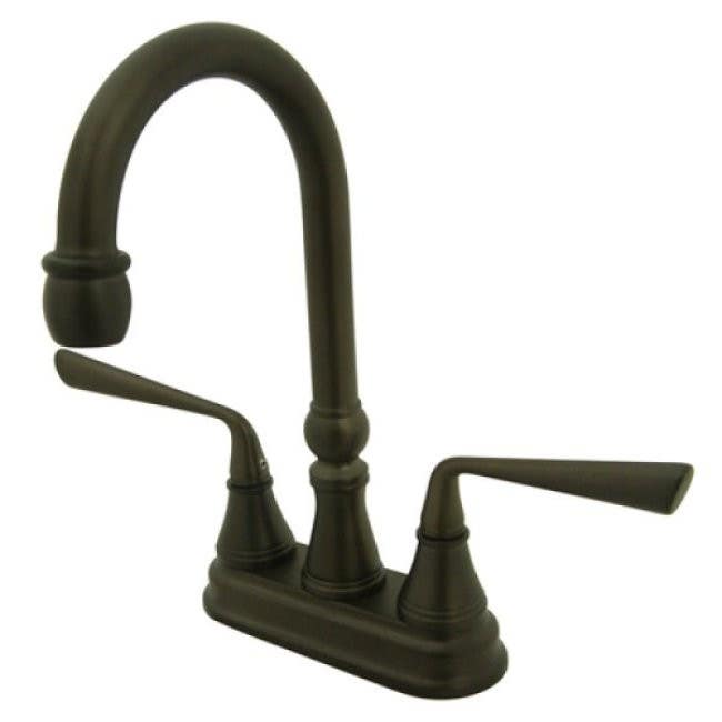 Kingston Brass KS249 Silver Sage Widespread ADA Bar Faucet, Oil Rubbed Bronze