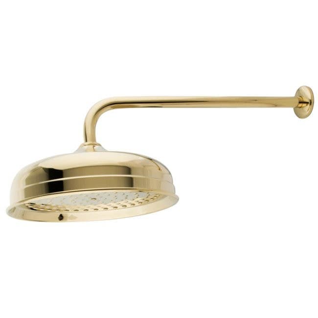 Kingston Brass K225K Victorian 10" Shower Head w/ 17" Shower Arm