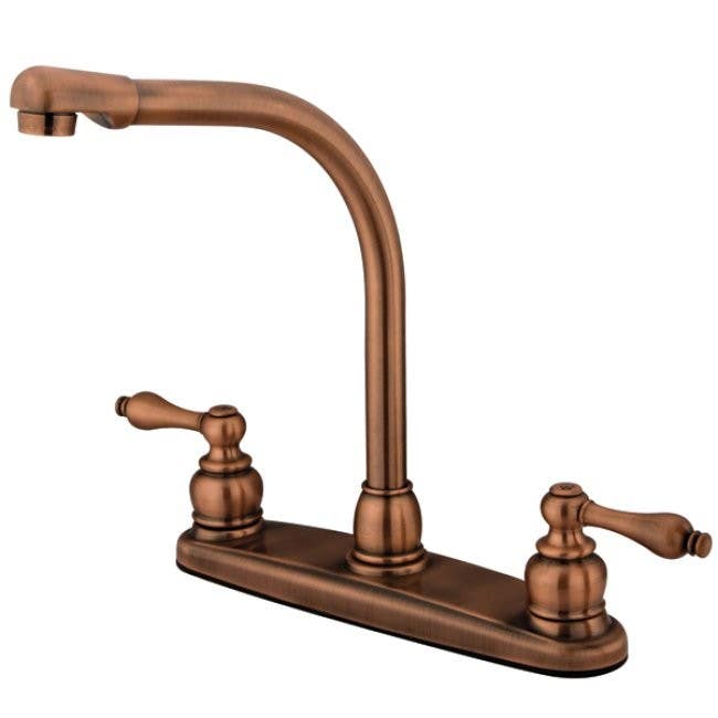 Kingston Brass KB71 Victorian High Arch Kitchen Faucet