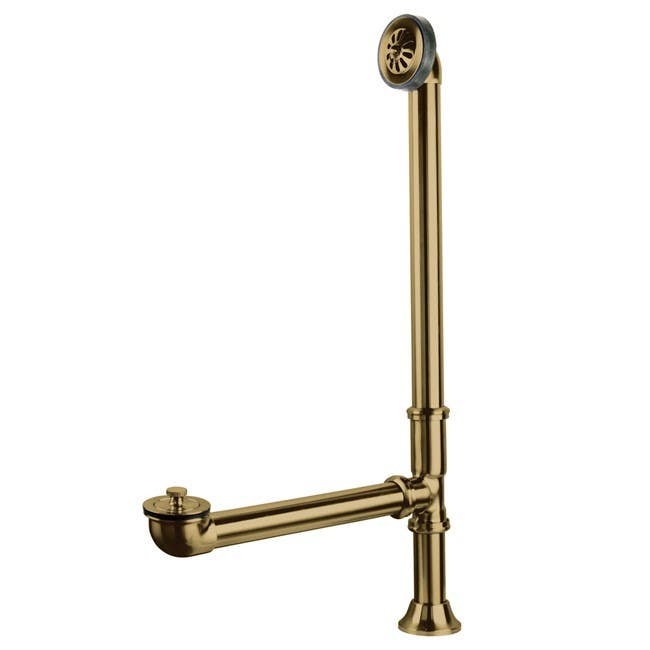 Kingston Brass CC208 Vintage Clawfoot Tub Waste & Overflow Drain- 20 Gauge