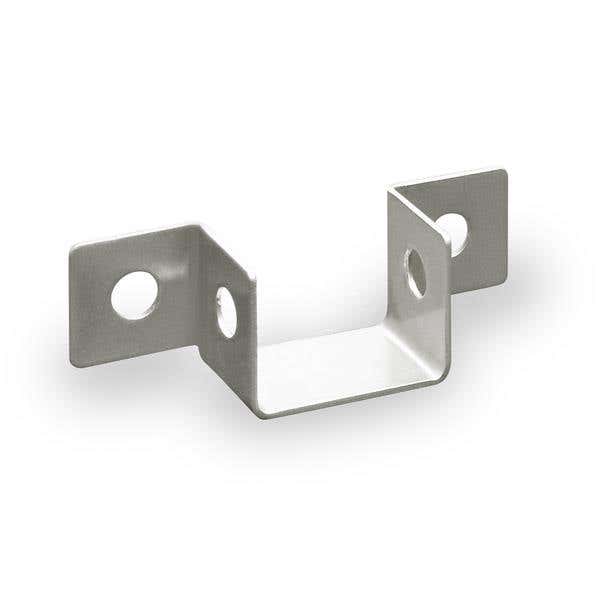 Jacknob 2139 Headrail Wall Bracket 1" Mini - Stamped w/ Stainless Steel Material & Satin Finish