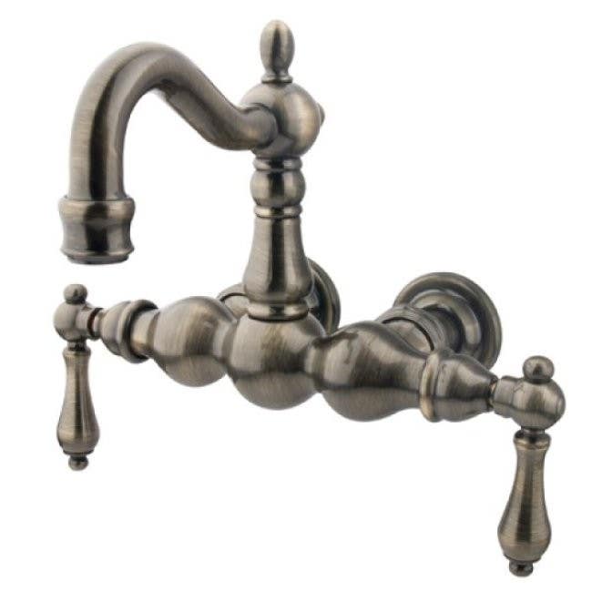 Kingston Brass CC1001 Vintage 3-3/8" Wall Mount Clawfoot Tub Filler