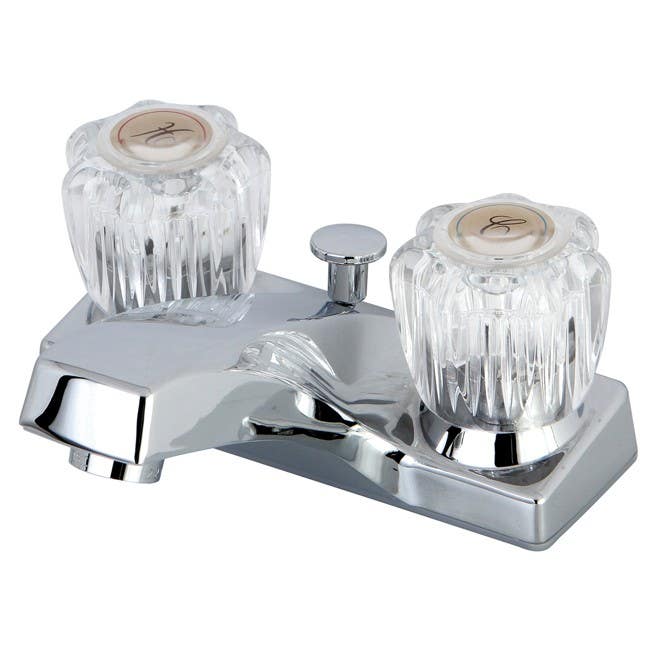 Kingston Brass FB101 4-inch centerset Lavatory Faucet, Polished Chrome