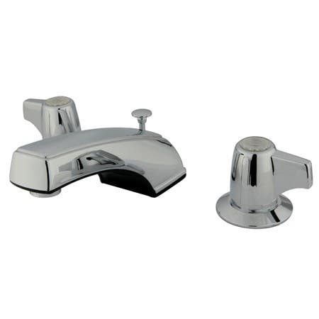 Kingston Brass GKB920 Water Saving Americana Widespread Lavatory Faucet, Chrome