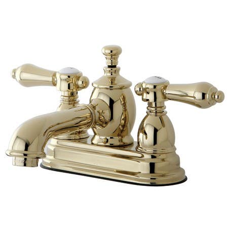 Kingston Brass KS700 4" Centerset Lavatory Faucet w/ Heritage Spout