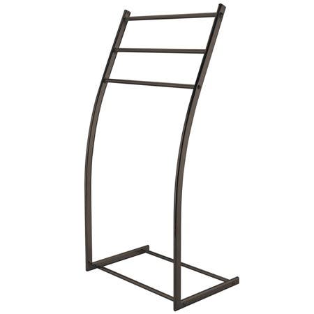 Kingston Brass SCC825 Edenscape Pedestal Steel Construction Towel Rack