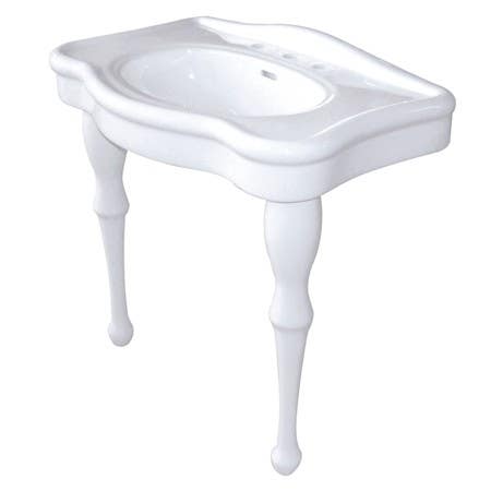 Kingston Brass VPB532 Fauceture 32" Basin Console for Mount w/ Pedestal