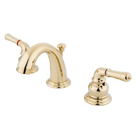Kingston Brass GKB91 Water Saving Magellan Mini Widespread Lavatory Faucet w/ Retail Pop-Up