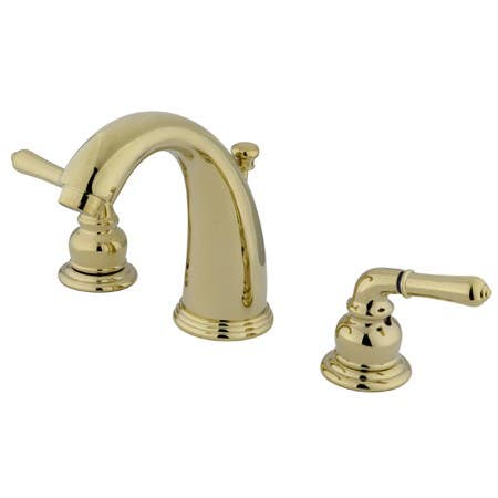 Kingston Brass GKB98 Water Saving Magellan Widespread Lavatory Faucet