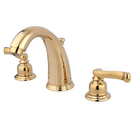 Kingston Brass GKB98 Water Saving Royale Widespread Lavatory Faucet