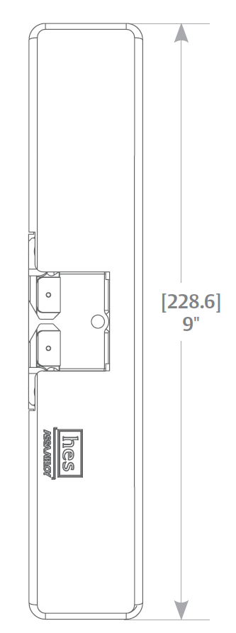 HES 9500 Fire-Rated Surface Mounted Electric Strike