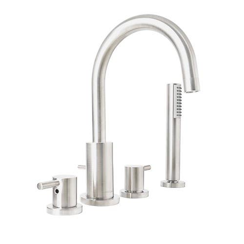 Dyconn BTF74 Alboran & Catalan Hole Chrome Roman Tub Filler