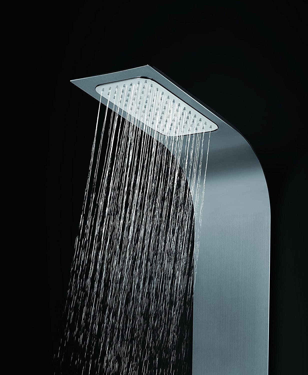Boann BNSPC1LES Recessed Mount Shower Panel w/ Water Powered LED Light