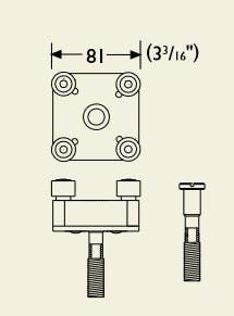 Pemko 555 Henderson 90 Degree Hanger For Sliding & Folding Door