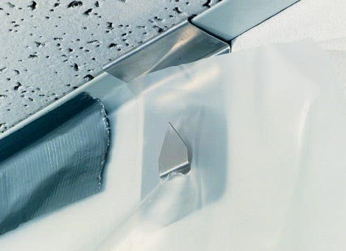 Poly-Hanger Hanger 2 Support for Grid Wall Molding (100 Pack)