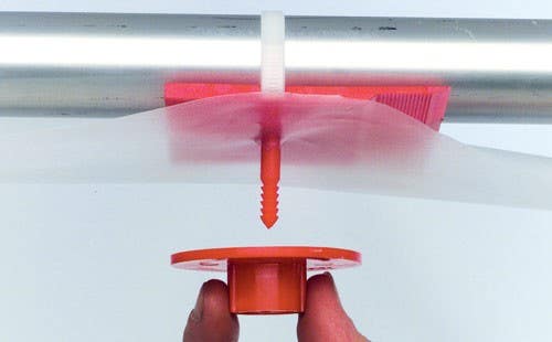 Poly-Hanger Hanger 4 Support From Roof Joists, Pipes & Other Building Components (100 Pack)