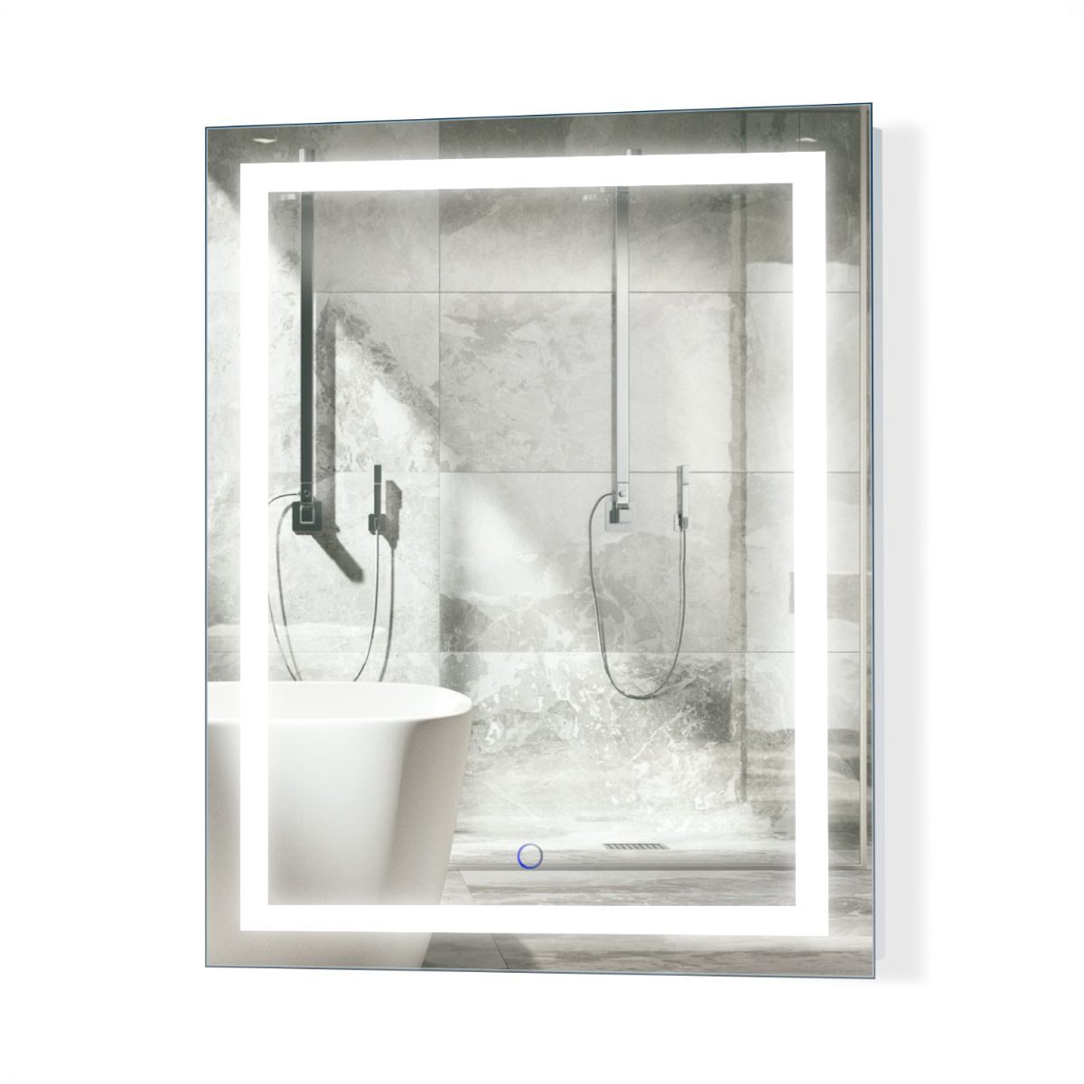 Krugg ICON2430 24″ X 30″ Bathroom LED Wall Mirror