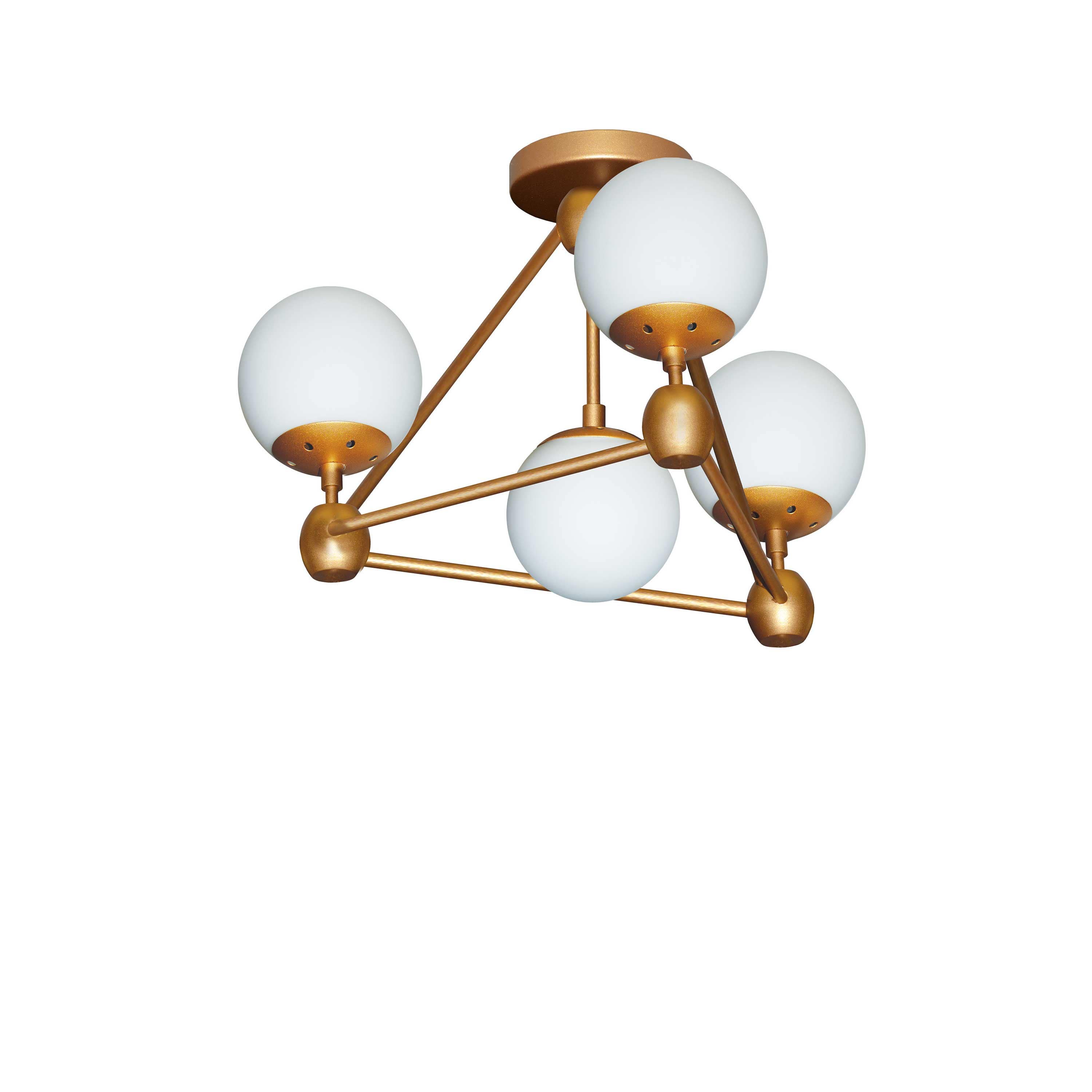 Dainolite DMI 4 Light Flush Mount Fixture