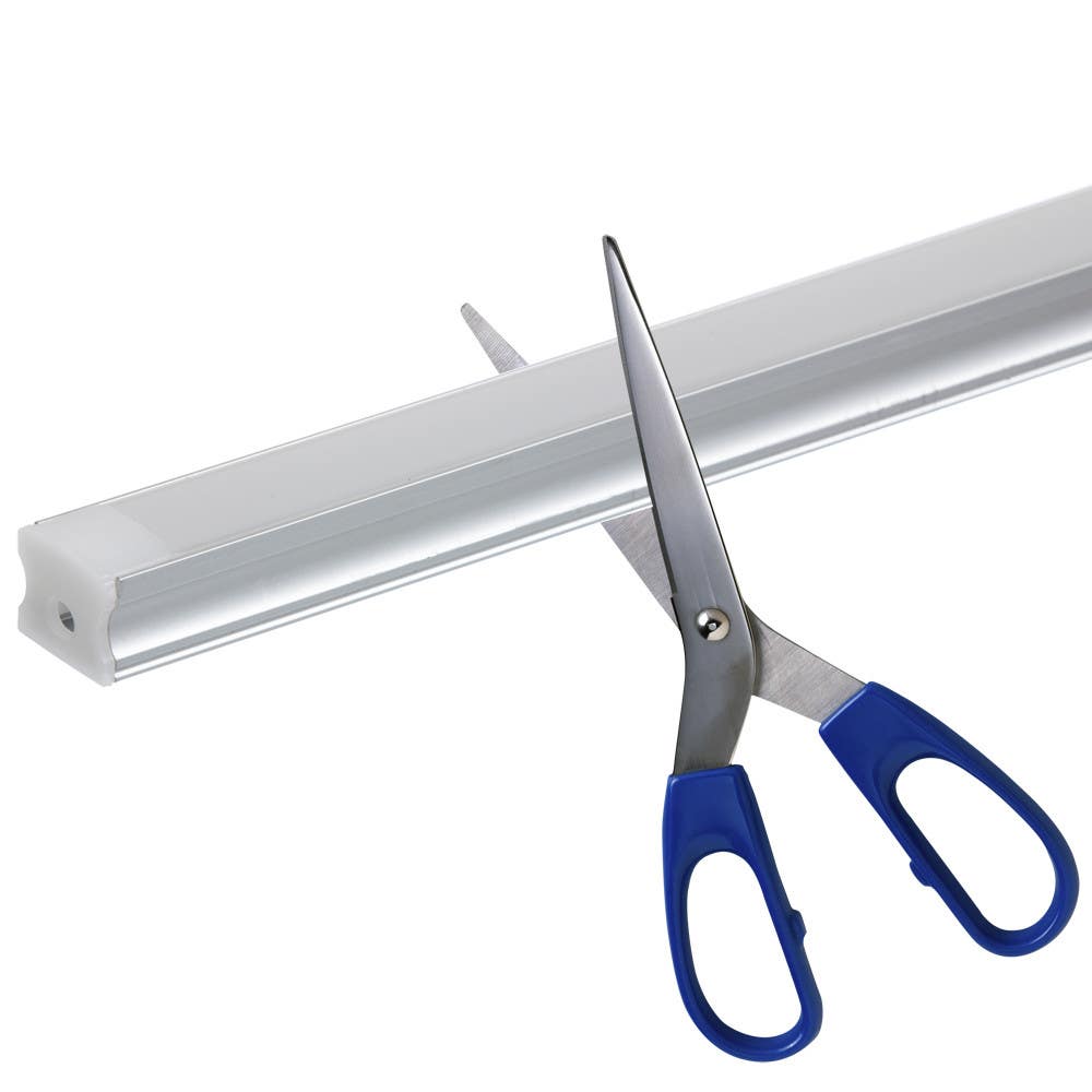 Dainolite LCUT Deep U Track Anodized Alum 1" Increments