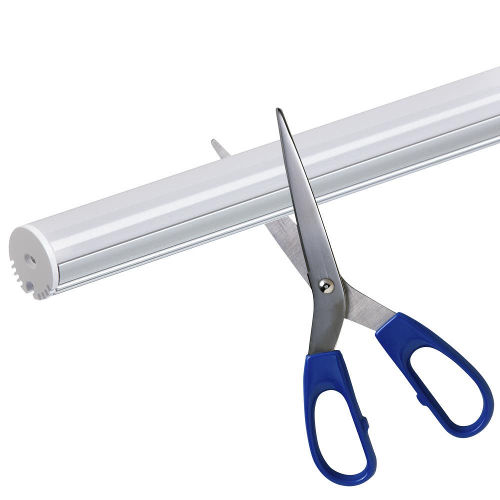 Dainolite LCUT Round Track Anodized Alum 1" Increments