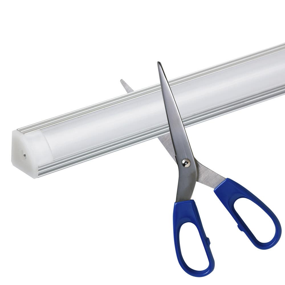 Dainolite LCUT Corner Track Anodized Alum 1" Increments`