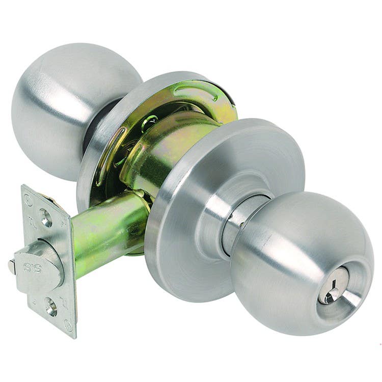 Value Brand KC2300 Heavy-Duty Grade 2 Cylindrical Knobset, Empire Knob