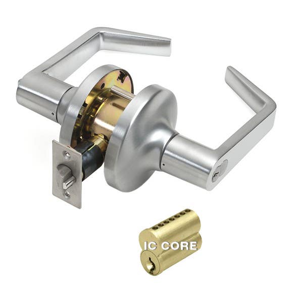 Value Brand LC1200 Grade 1 Heavy-Duty Commercial Cortland Leverset w/ Interchangeable Core