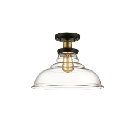 Dainolite CFLED 11" LED Square Ceiling Flush, 20W, Satin Nickel Finish