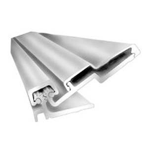 ABH Hardware A210HD Full Surface Swing Clear Standard/Heavy Duty for Flush Mounted Door