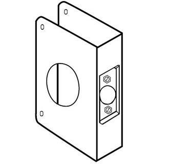 Don-Jo 8-CW Wrap Around For Deadbolts with 1 1/2" hole